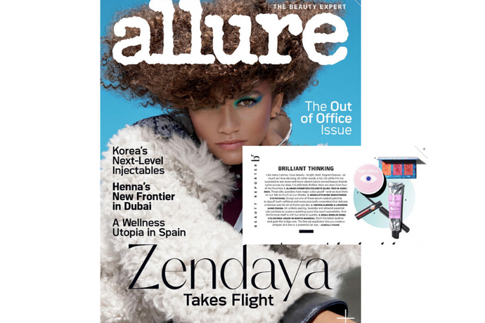 ALLURE: features Bonita Bandera in December print Beauty Reporter