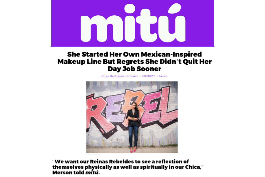 Reina Rebelde founder tells Mitú she wishes she had quit her law job sooner