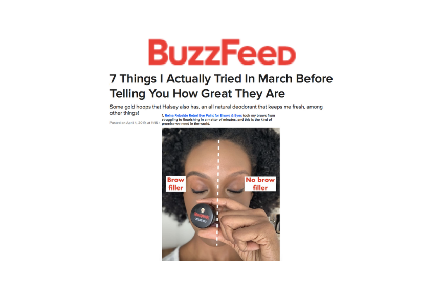 buzzfeed: 7 Things I Actually Tried In March Before Telling You How Great They Are