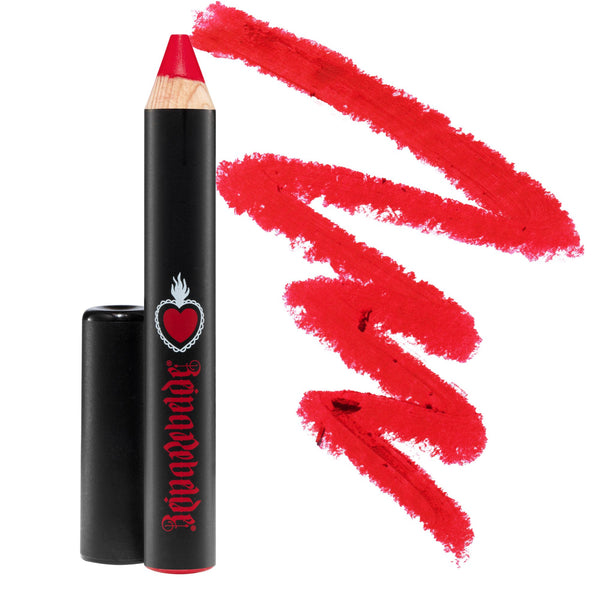 Orange Red Matte Lipstick - Atrevida Bold Lip Matte Stick - Reina