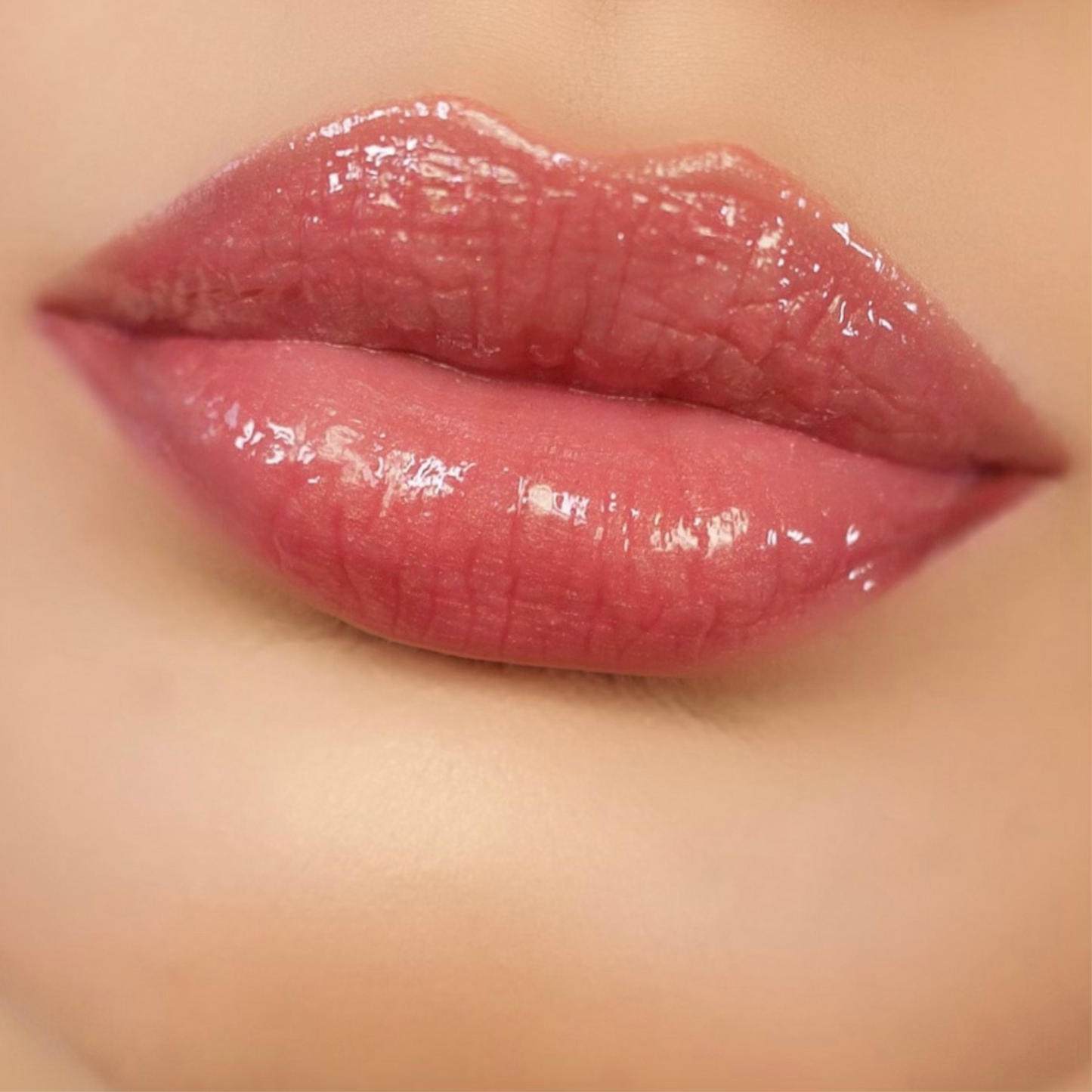 nude lip gloss